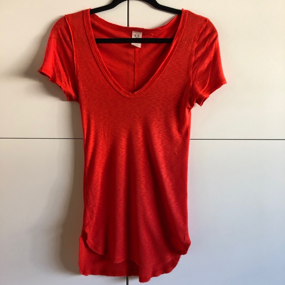 WE THE FREE DEEP ORANGE TOP